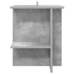 vidaXL Konferenčný stolík 2 pcs Betónovo sivá 40 x 30 x 49 cm – Obrázok 6