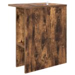 vidaXL Konferenčný stolík Dymový dub 40 x 30 x 49 cm Kompozitné drevo – Obrázok 6