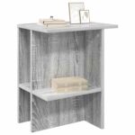 vidaXL Konferenčný stolík 2 pcs Sivá sonoma 40 x 30 x 49 cm – Obrázok 3