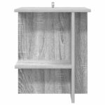 vidaXL Konferenčný stolík 2 pcs Sivá sonoma 40 x 30 x 49 cm – Obrázok 6