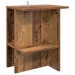 vidaXL Konferenčný stolík 2 pcs Staré drevo 40 x 30 x 49 cm – Obrázok 5