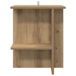 vidaXL Konferenčný stolík Dub artisan 40 x 30 x 49 cm Kompozitné drevo – Obrázok 4