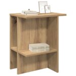 vidaXL Konferenčný stolík 2 pcs Dub artisan 40 x 30 x 49 cm – Obrázok 3