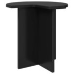 vidaXL Bočný stôl s úložiskom Čierny dub Ø 39 x 38 cm Kompozitné drevo – Obrázok 2