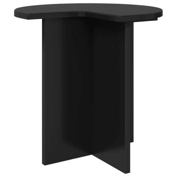 vidaXL Bočný stôl 2 pcs Čierny dub Ø 39 x 38 cm Kompozitné drevo – Obrázok 5
