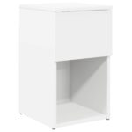 vidaXL Skriňa pod posteľ Biela 29 x 31,5 x 49 cm Kompozitné drevo – Obrázok 2