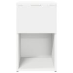 vidaXL Skriňa pod posteľ Biela 29 x 31,5 x 49 cm Kompozitné drevo – Obrázok 6