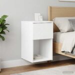 vidaXL Skriňa pod posteľ 2 pcs Biela 29 x 31,5 x 49 cm – Obrázok 4
