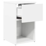 vidaXL Skriňa pod posteľ 2 pcs Biela 29 x 31,5 x 49 cm – Obrázok 6