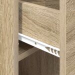 vidaXL Skriňa pod posteľ Dub sonoma 29 x 31,5 x 49 cm Kompozitné drevo – Obrázok 10
