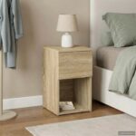 vidaXL Skriňa pod posteľ Dub sonoma 29 x 31,5 x 49 cm Kompozitné drevo – Obrázok 4
