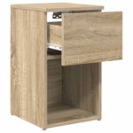 vidaXL Skriňa pod posteľ 2 pcs Dub sonoma 29 x 31,5 x 49 cm – Obrázok 6