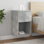 vidaXL Skriňa pod posteľ 2 pcs Betónovo sivá 29 x 31,5 x 49 cm – Obrázok 4