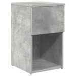 vidaXL Skriňa pod posteľ 2 pcs Betónovo sivá 29 x 31,5 x 49 cm – Obrázok 5