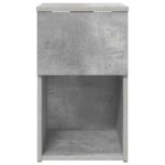 vidaXL Skriňa pod posteľ 2 pcs Betónovo sivá 29 x 31,5 x 49 cm – Obrázok 7