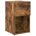vidaXL Skriňa pod posteľ Dymový dub 29 x 31,5 x 49 cm Kompozitné drevo – Obrázok 2
