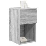 vidaXL Skriňa pod posteľ 2 pcs Sivá sonoma 29 x 31,5 x 49 cm – Obrázok 3