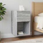 vidaXL Skriňa pod posteľ 2 pcs Sivá sonoma 29 x 31,5 x 49 cm – Obrázok 4