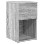 vidaXL Skriňa pod posteľ 2 pcs Sivá sonoma 29 x 31,5 x 49 cm – Obrázok 5