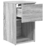 vidaXL Skriňa pod posteľ 2 pcs Sivá sonoma 29 x 31,5 x 49 cm – Obrázok 6