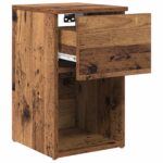 vidaXL Skriňa pod posteľ Staré drevo 29 x 31,5 x 49 cm – Obrázok 5