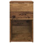 vidaXL Skriňa pod posteľ Staré drevo 29 x 31,5 x 49 cm – Obrázok 6