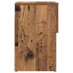 vidaXL Skriňa pod posteľ Staré drevo 29 x 31,5 x 49 cm – Obrázok 7