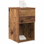vidaXL Skriňa pod posteľ 2 pcs Staré drevo 29 x 31,5 x 49 cm – Obrázok 3
