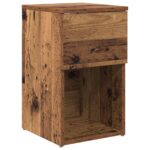 vidaXL Skriňa pod posteľ 2 pcs Staré drevo 29 x 31,5 x 49 cm – Obrázok 5