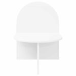 vidaXL Nočný stolík 2 pcs Biela 48 x 49 x 65 cm Konštruované drevo – Obrázok 6
