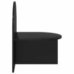 vidaXL Nočný stolík 2 pcs Čierny dub 48 x 49 x 65 cm – Obrázok 7