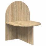 vidaXL Nočný stolík Dub sonoma 48 x 49 x 65 cm Konštruované drevo – Obrázok 2
