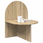 vidaXL Nočný stolík Dub sonoma 48 x 49 x 65 cm Konštruované drevo – Obrázok 3