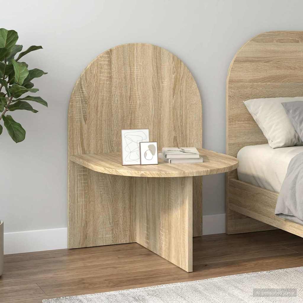 8001118_1.jpg vidaXL Nočný stolík 2 pcs Dub sonoma 48 x 49 x 65 cm – Obrázok 1
