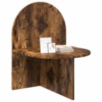vidaXL Nočný stolík Údený Dub 48 x 49 x 65 cm Konštruované drevo – Obrázok 3