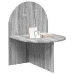 vidaXL Nočný stolík 2 pcs Sivá sonoma 48 x 49 x 65 cm – Obrázok 3