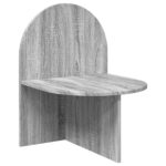 vidaXL Nočný stolík 2 pcs Sivá sonoma 48 x 49 x 65 cm – Obrázok 5