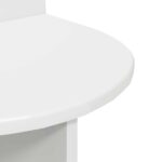 vidaXL Nočný stolík Biely 40 x 35,5 x 45,5 cm Konštruované drevo – Obrázok 7