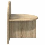 vidaXL Nočný stolík Dub sonoma 40 x 35,5 x 45,5 cm Konštruované drevo – Obrázok 5