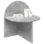 vidaXL Nočný stolík 2 pcs Betónovo sivá 40 x 35,5 x 45,5 cm – Obrázok 3