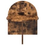 vidaXL Nočný stolík Údený Dub 40 x 35,5 x 45,5 cm Konštruované drevo – Obrázok 4