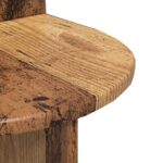 vidaXL Nočný stolík Staré drevo 40 x 35,5 x 45,5 cm Konštruované drevo – Obrázok 7