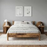 vidaXL Nočný stolík 2 pcs Staré drevo 40 x 35,5 x 45,5 cm – Obrázok 4