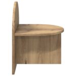 vidaXL Nočný stolík Dub artisan 40 x 35,5 x 45,5 cm Konštruované drevo – Obrázok 5