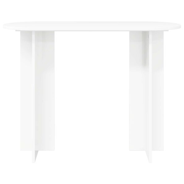 vidaXL Konzolový stôl Biela 100 x 39,5 x 75 cm Kompozitné drevo – Obrázok 5