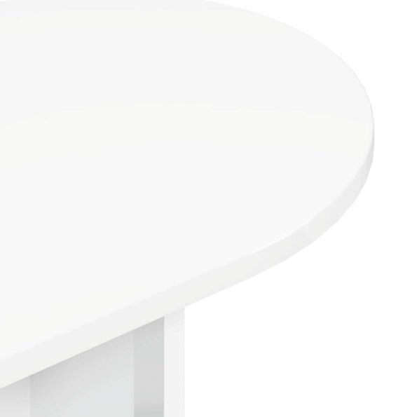 vidaXL Konzolový stôl Biela 100 x 39,5 x 75 cm Kompozitné drevo – Obrázok 8