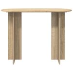 vidaXL Konzolový stôl Dub sonoma 100 x 39,5 x 75 cm Kompozitné drevo – Obrázok 5