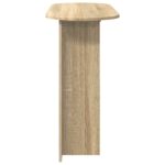 vidaXL Konzolový stôl Dub sonoma 100 x 39,5 x 75 cm Kompozitné drevo – Obrázok 6