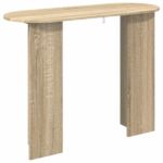 vidaXL Konzolový stôl Dub sonoma 100 x 39,5 x 75 cm Kompozitné drevo – Obrázok 7