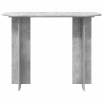 vidaXL Konzolový stôl s úložiskom Betónovo sivá 100 x 39,5 x 75 cm – Obrázok 5